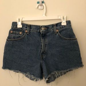 Vintage Distressed Levi Shorts